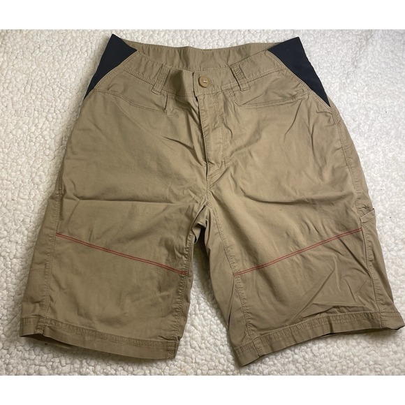 The North Face Hiking Travel Shorts Men Sz S Tan Khaki - Picture 1 of 9